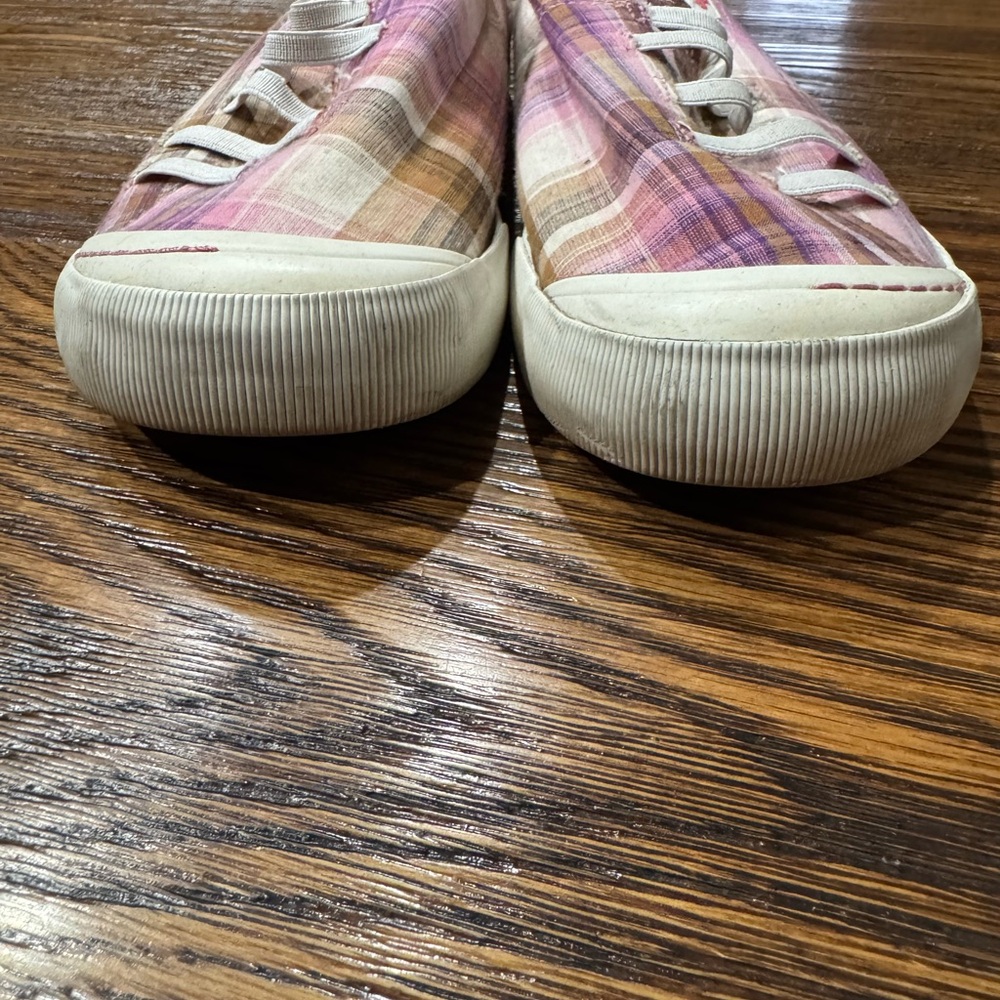 Rocket Dog Pink and White Sneakers Casual Canvas - Picture 4 of 6
